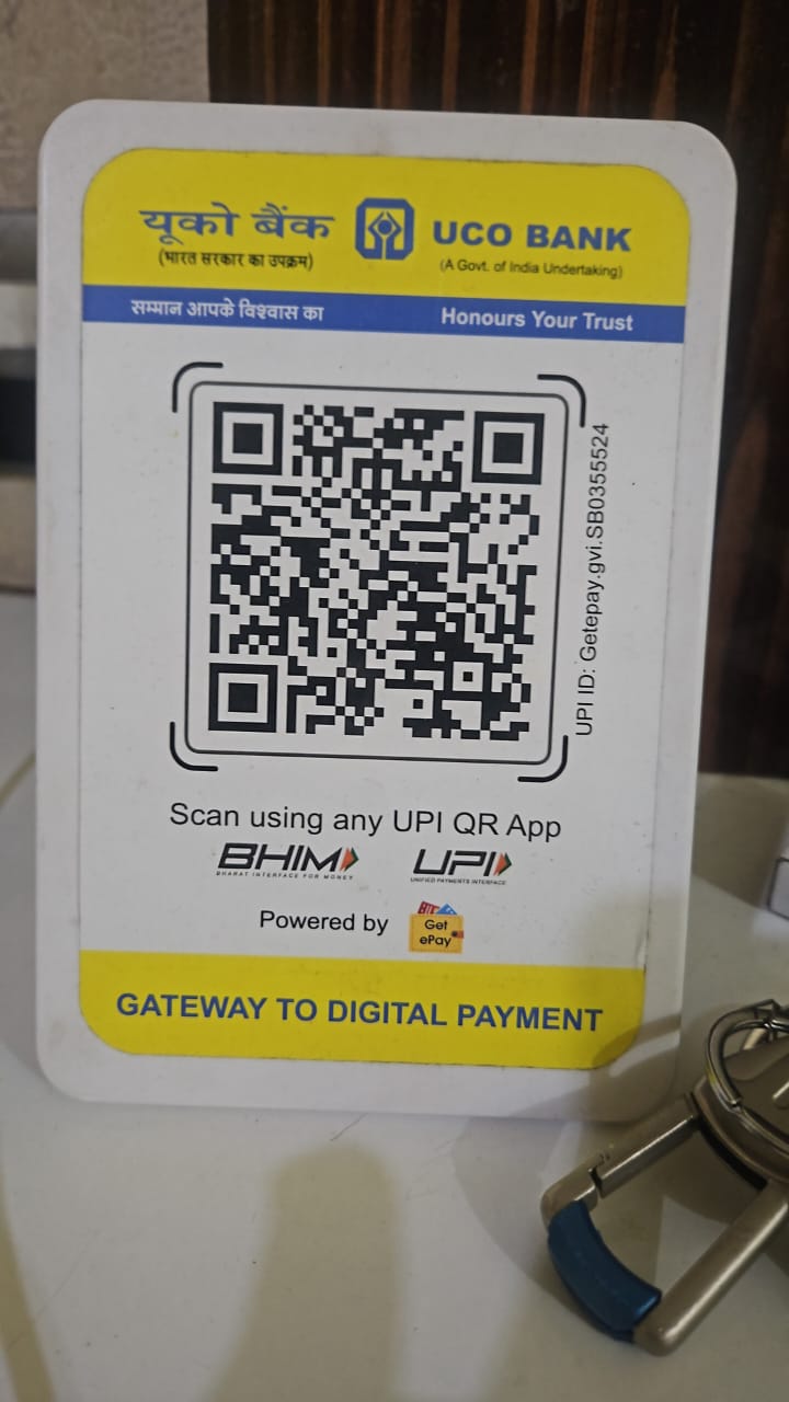 Lunora Cab UPI payment QR code — scan with any UPI app
